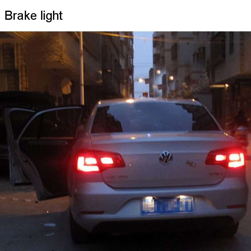 2 PCS 2x 2W Waterproof Eagle Eye Light White LED Light for Vehicles, Cable Length: 60cm(Silver)