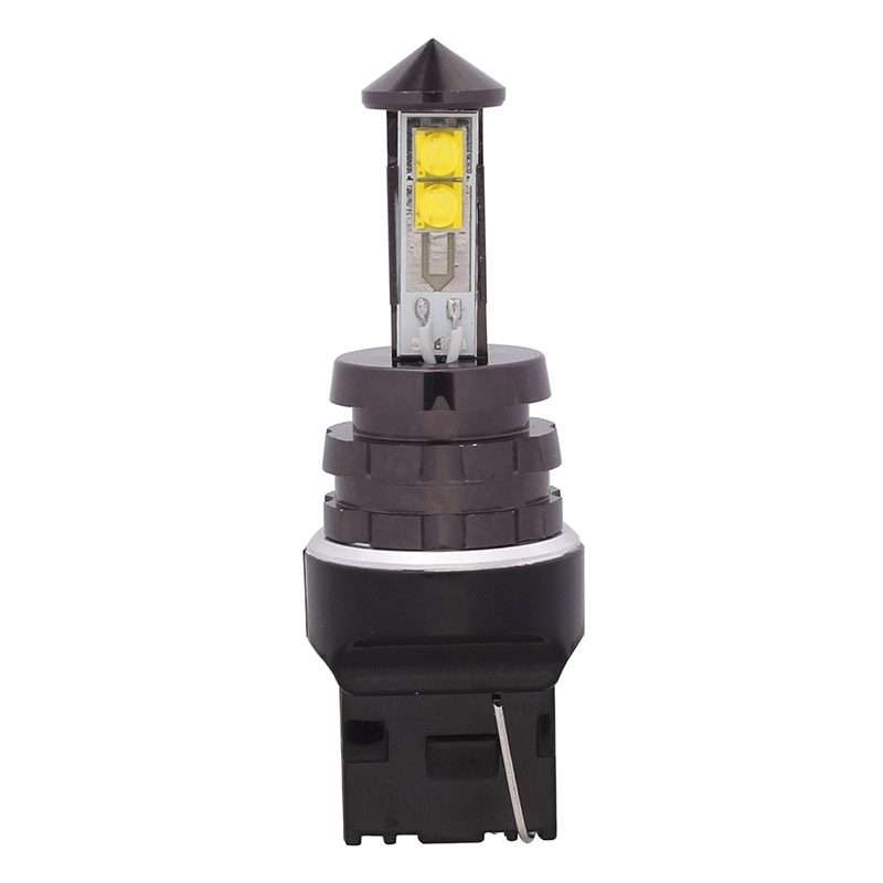 MZ T20 7440 20W 800LM White Light 4 XT-E LED Car Brake Light Daytime Running Light Bulb, DC 12-24V