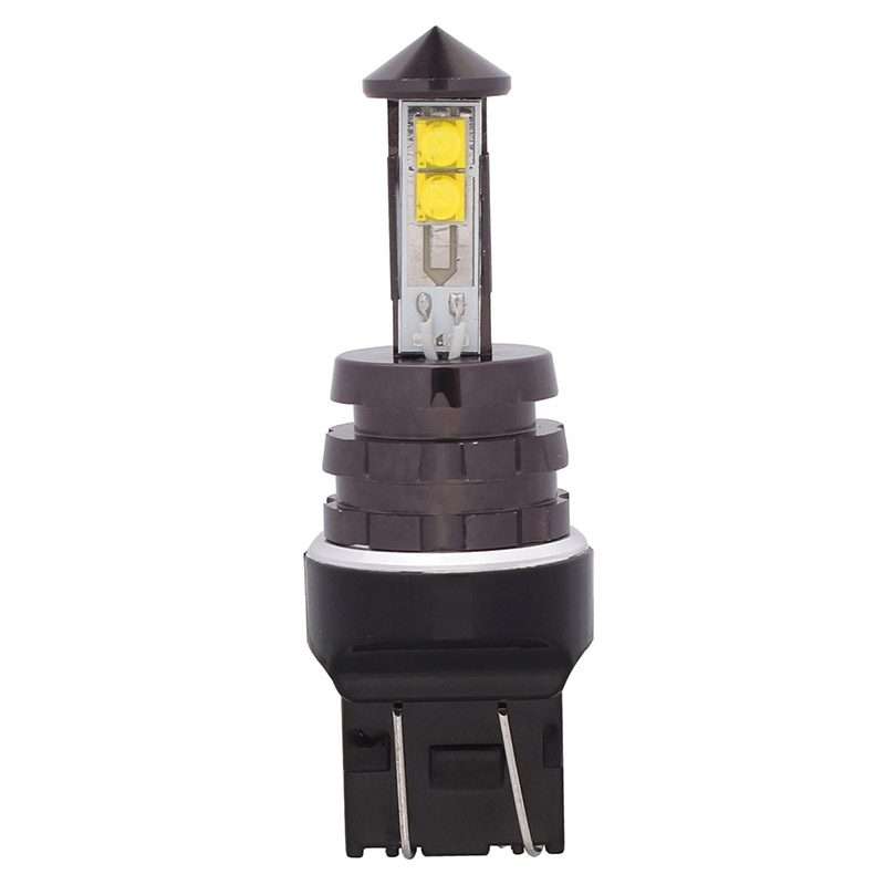 T20 7443 20W 800LM White Light 4 XT-E LED Car Brake Light Daytime Running Light Bulb, DC 12-24V