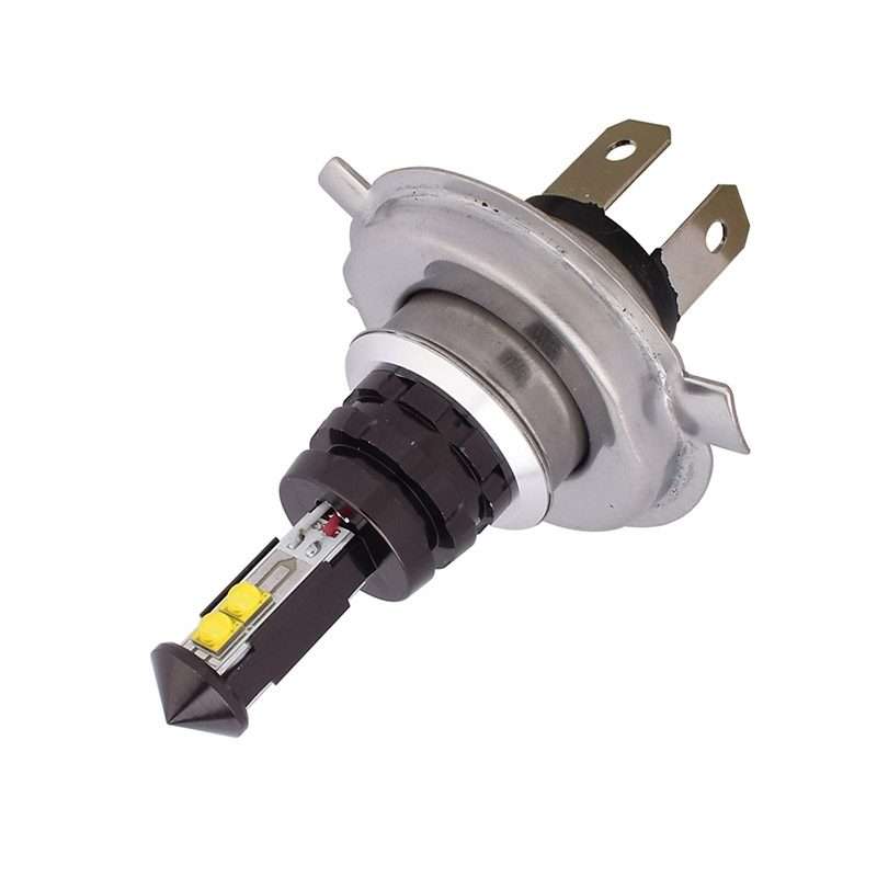 H4 20W 800LM White Light 4 XT-E LED Car Daytime Running Light Headlight Bulb, DC 12-24V