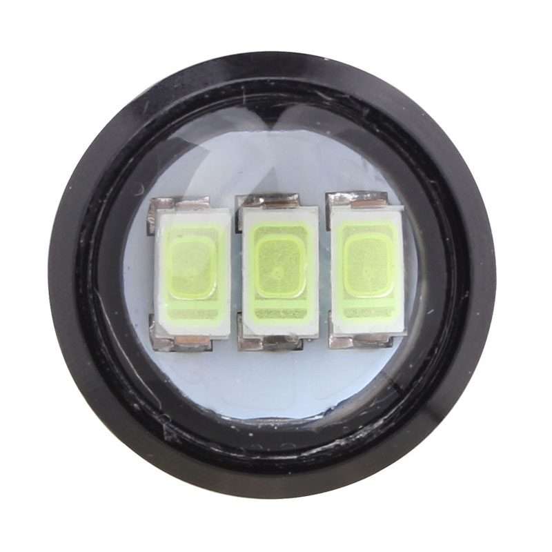 2 PCS 22.5mm 1.5W 150LM Ice Blue Light 3 LED SMD 5630 Spotlight Eagle Eye Light Daytime Running Li