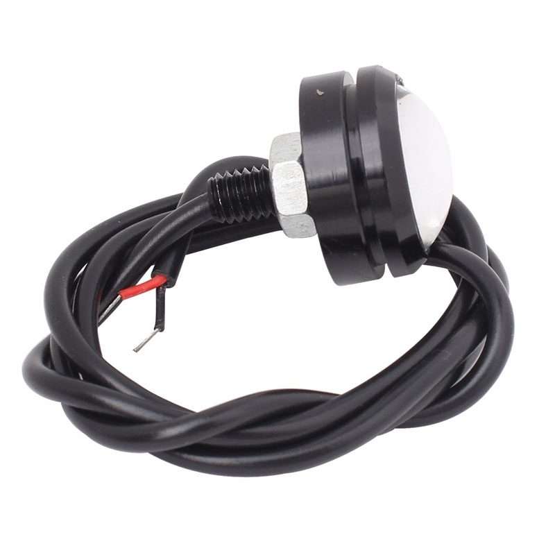 2 PCS 22.5mm 1.5W 150LM Red Light 3 LED SMD 5630 Spotlight Eagle Eye Light Daytime Running Light f