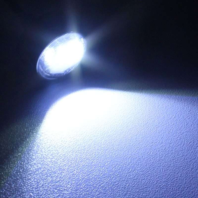 2 PCS 22.5mm 1.5W 150LM White Light 3 LED SMD 5630 Spotlight Eagle Eye Light Daytime Running Light