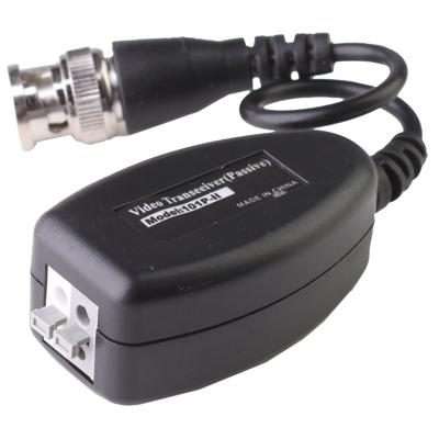 2 PCS Passive UTP Video Balun Transceiver(Black)