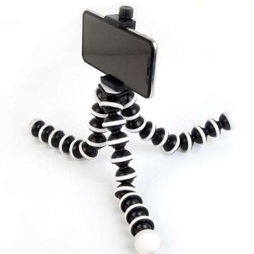 Flexible Grip Digital Camera Tripod (Load: 3kgs)(Black)