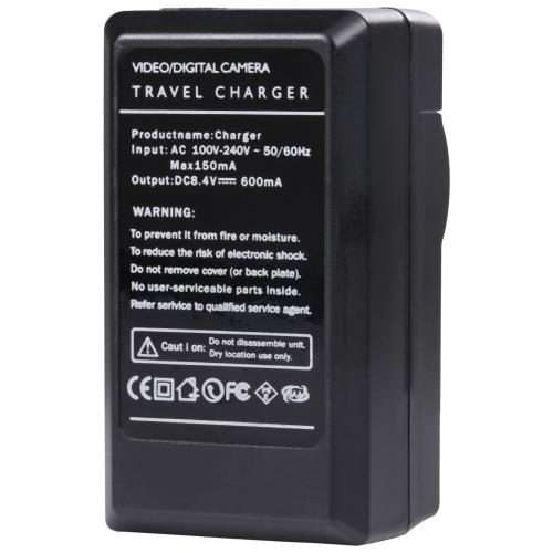 Digital Camera Battery Charger for CANON BP-808(Black)