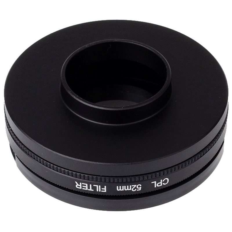 52mm CPL Filter Circular Polarizer Lens Filter with Cap for Xiaomi Xiaoyi 4K+ / 4K, Xiaoyi Lite, X