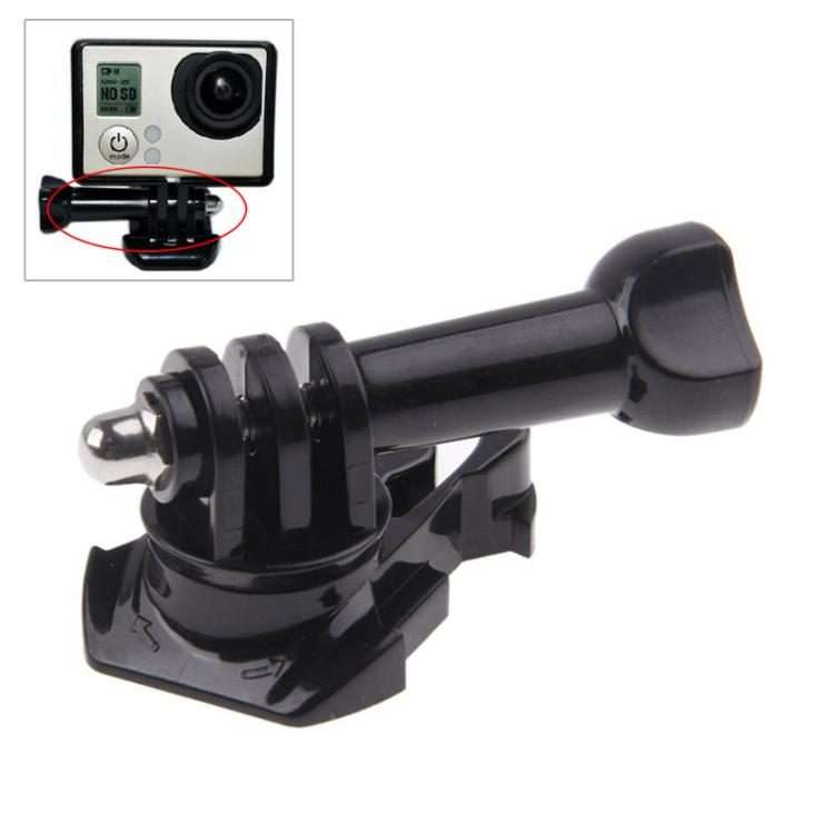 360 Degree Rotate Adjustable Buckle Basic Strap Mount & Screw Bolt for GoPro HERO11 Bl ... (Black)