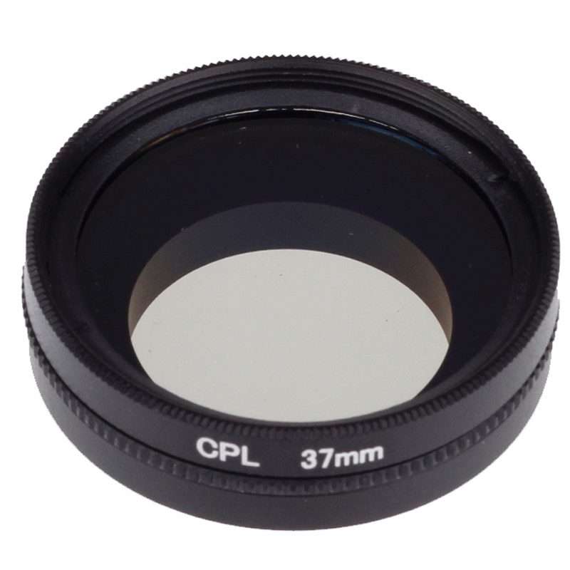 37mm CPL Filter Circular Polarizer Lens Filter with Cap for Xiaomi Xiaoyi 4K+ / 4K, Xiaoyi Lite, X