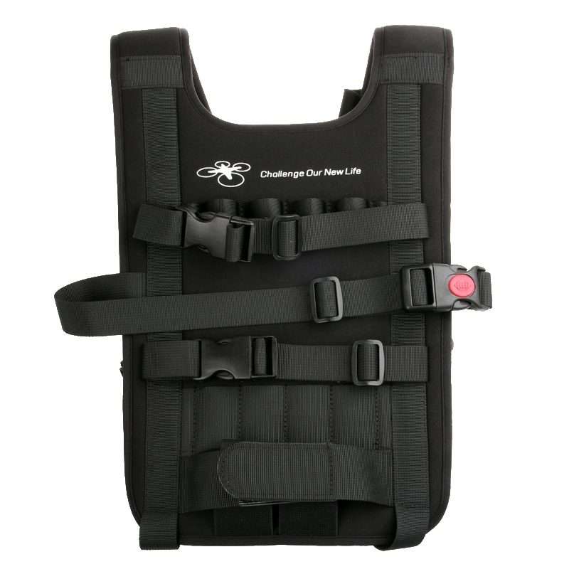 Shoulder Backpack Carry Case Multipurpose Bag Neck Strap Belt for Dji Phantom 3 / 2 ... (Black)