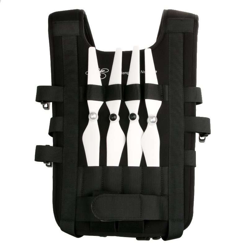 Shoulder Backpack Carry Case Multipurpose Bag Neck Strap Belt for Dji Phantom 3 / 2 ... (Black)