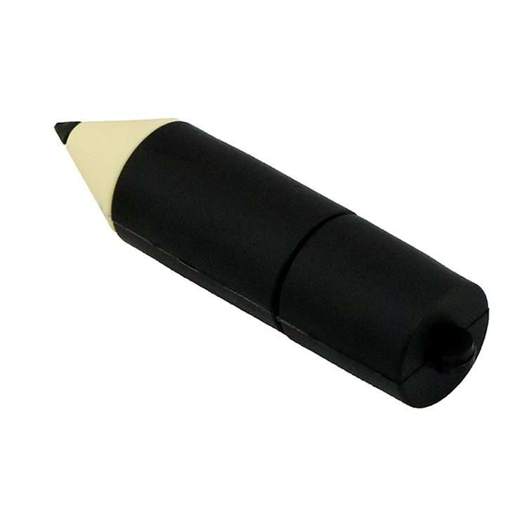 16GB Pencil Shape USB Flash Disk(Black)
