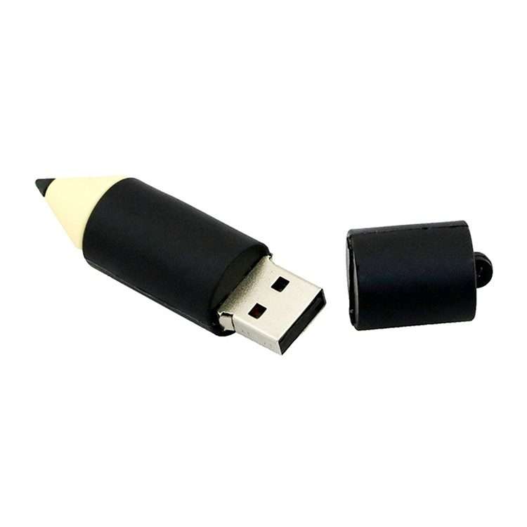 16GB Pencil Shape USB Flash Disk(Black)