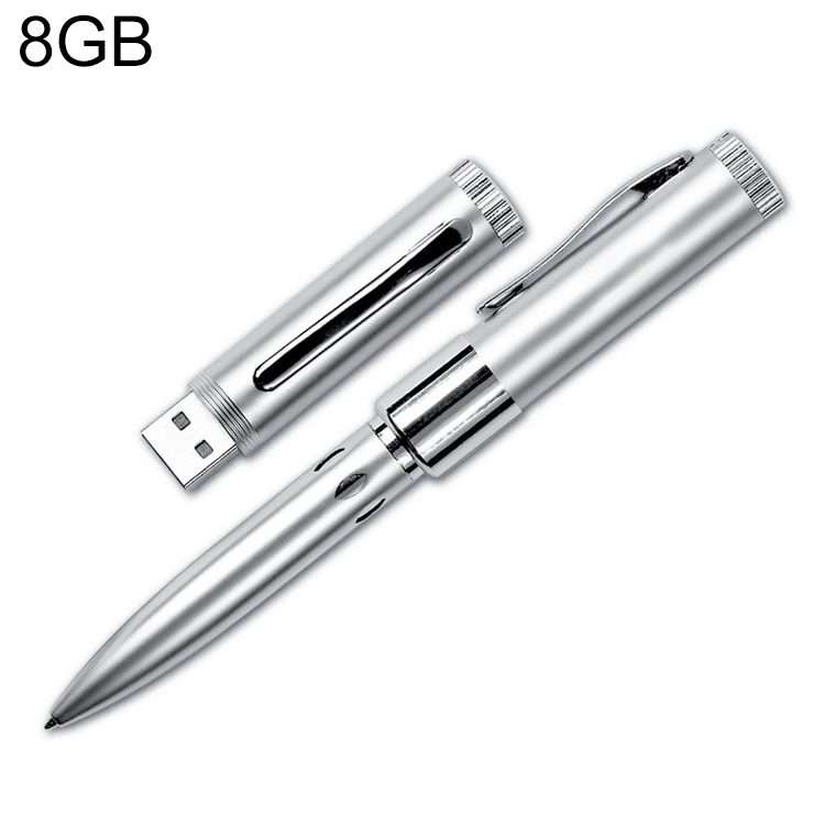 8GB USB2.0 Pen Driver(Silver)
