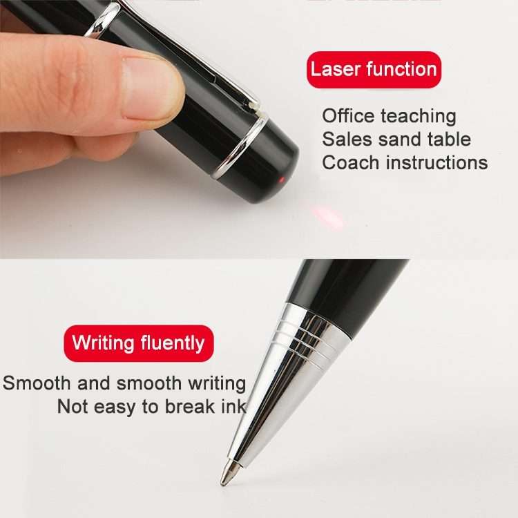 3 in 1 Laser Pen Style USB Flash Disk, Silver (4GB)(Silver)