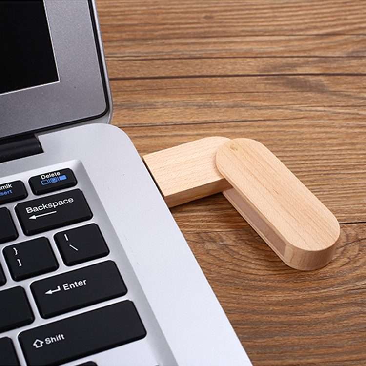 2 GB Wood Material USB Flash Disk