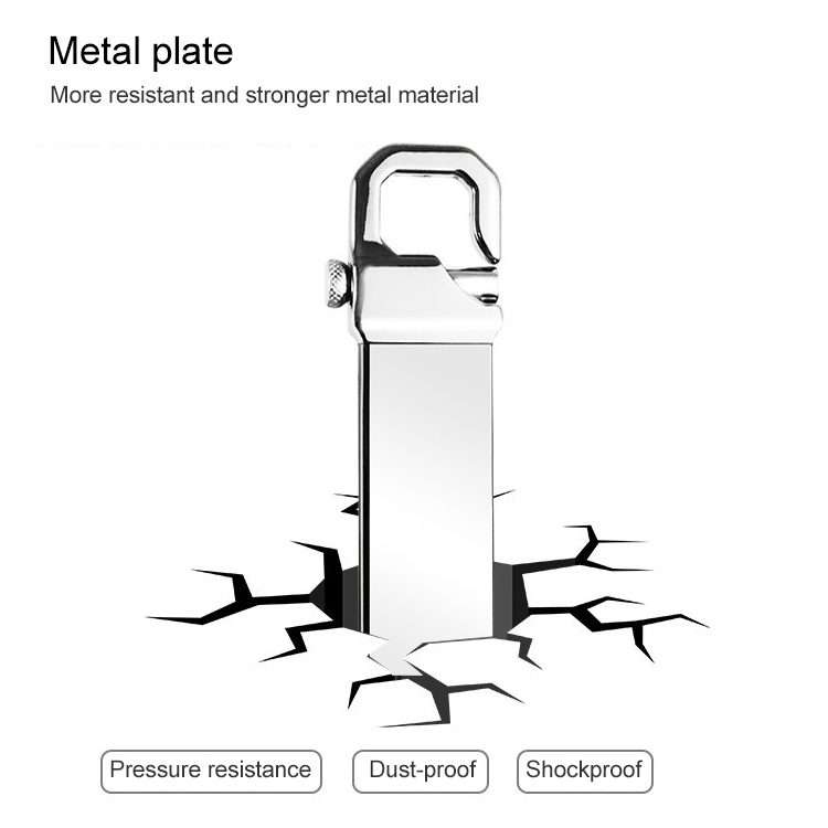 2GB Metallic Keychains Style USB 2.0 Flash Disk