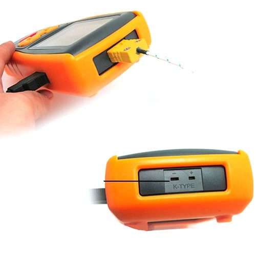 BENETECH GM1361 2.5 Inch Screen Digital Temperature & Humidity Meter Hygrometer / The ... (Yellow)