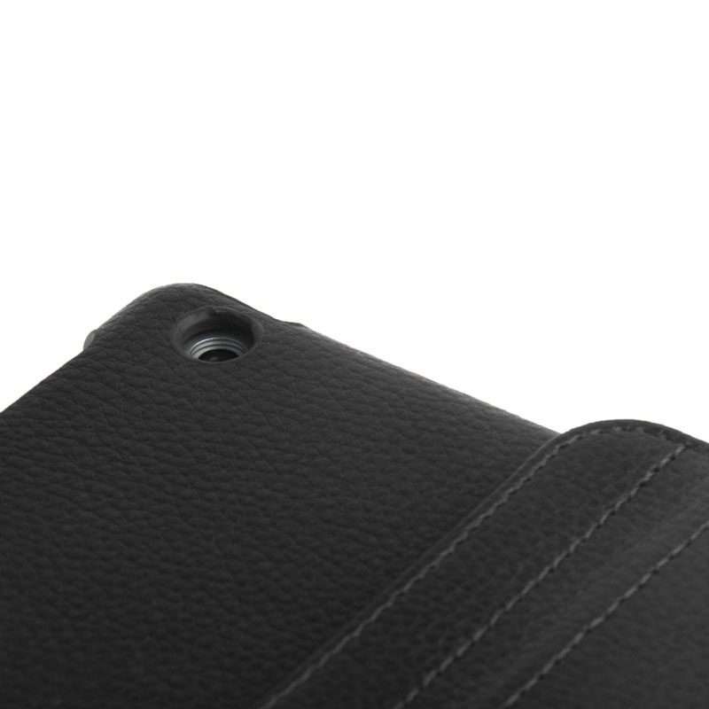 Litchi Texture 360 Degrees Rotation Leather Tablet Case with Holder for iPad Air / Air ... (Black)