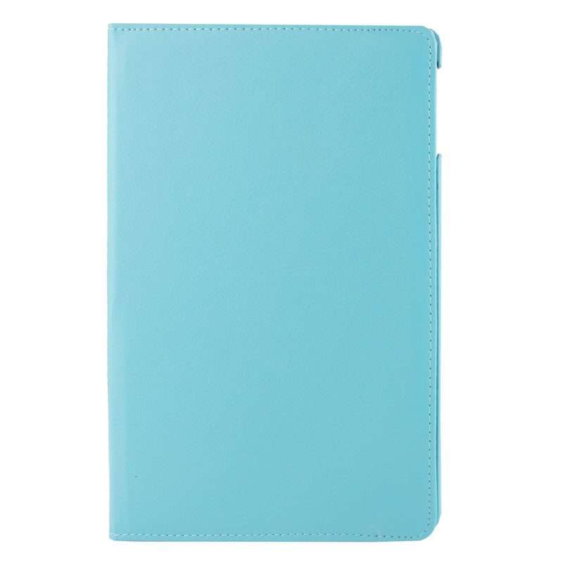 Litchi Texture 360 Degrees Rotation Leather Tablet Case with Holder for iPad Air / Air ... (Blue)