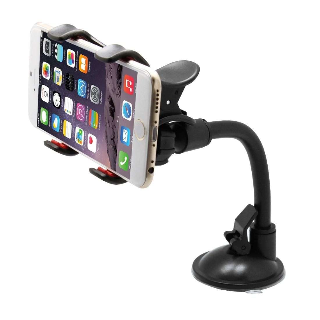 Universal 360 Degree Rotation Suction Cup Car Holder / Desktop Stand, Size Range: 3.5-8.3cm