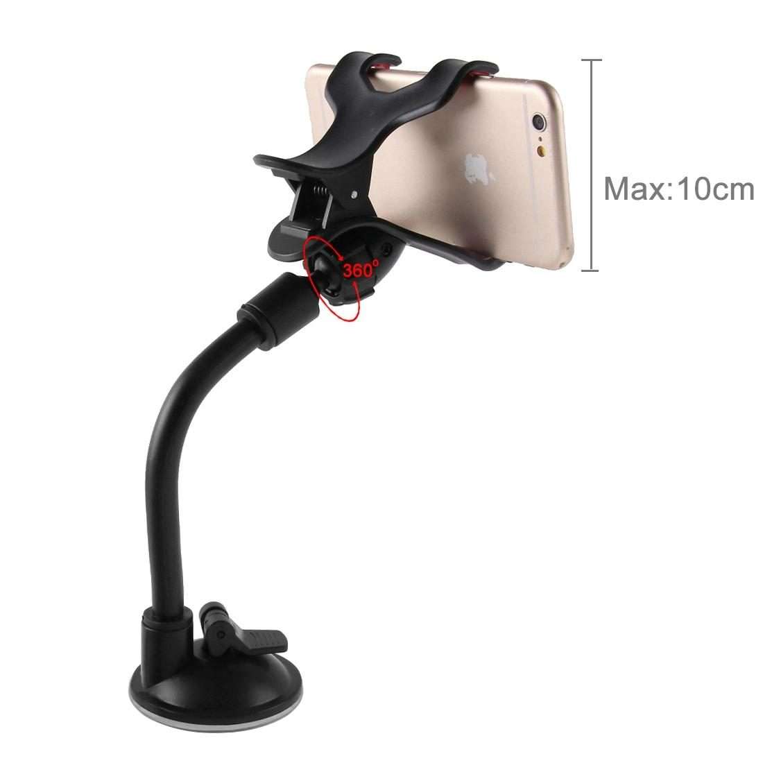 Universal 360 Degree Rotation Suction Cup Car Holder / Desktop Stand, Size Range: 3.5-8.3cm