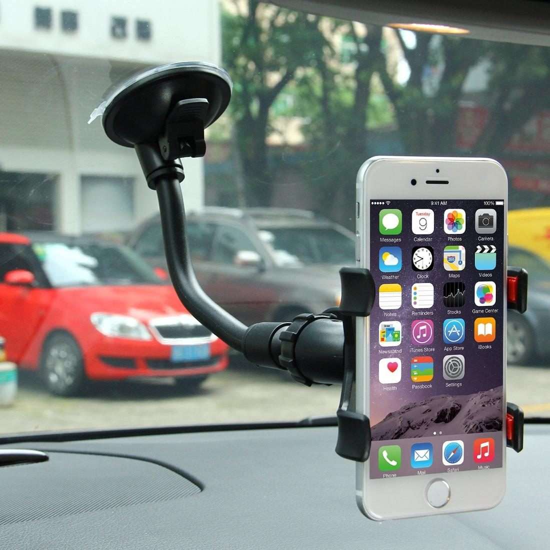 Universal 360 Degree Rotation Suction Cup Car Holder / Desktop Stand, Size Range: 3.5-8.3cm