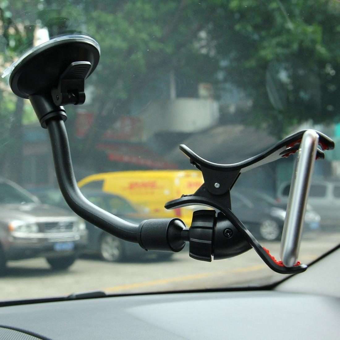 Universal 360 Degree Rotation Suction Cup Car Holder / Desktop Stand, Size Range: 3.5-8.3cm