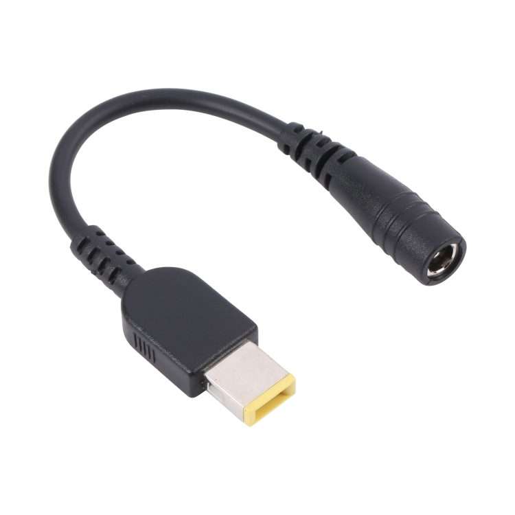 5.5mm x 2.5mm to Big Square USB Power Converter Cable for Lenovo Thinkpad/ThinkBook/Xiaoxin