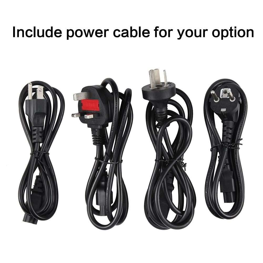 AC 19.5V 3.34A Power Adapter for Dell Laptop, Output Tips: 7.4mm x 5.0mm(Black)