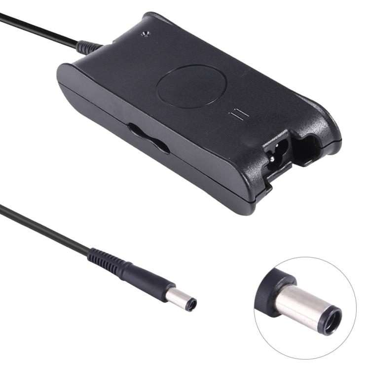 19.5V 3.34A 7.4 x 5.0mm Laptop Notebook Power Adapter Charger with Power Cable for Dell(Black)