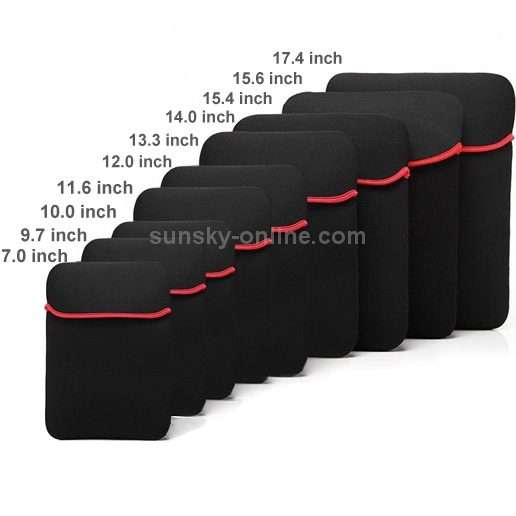Solid 15.6 inch Sleeve Case Waterproof Bag