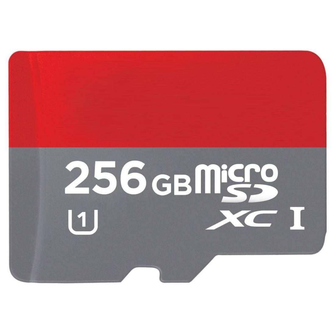 256GB High Speed Class 10 TF/Micro SDHC UHS-1(U1) Memory Card, Write: 15m ... (100% Real Capacity)