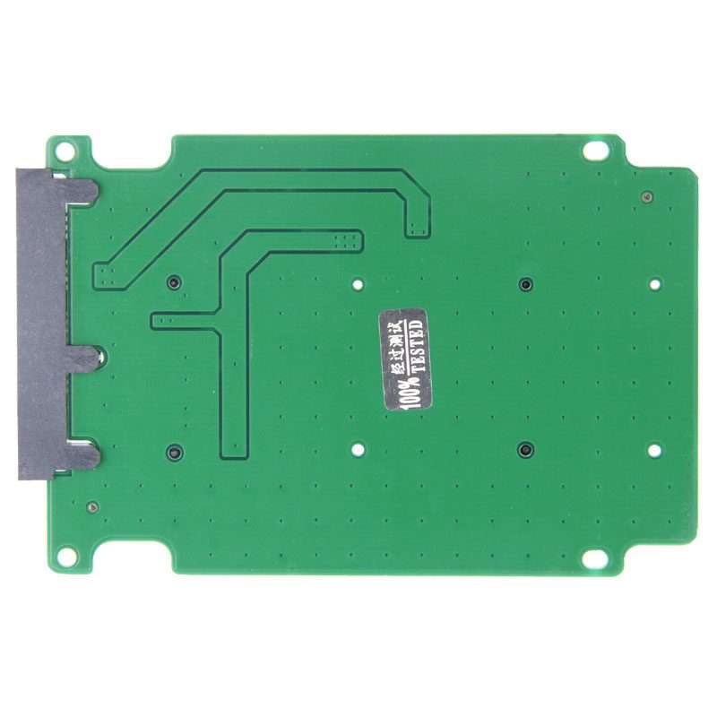 mSATA mini PCI-E SSD Hard Drive to 2.5 inch SATA Converter Card