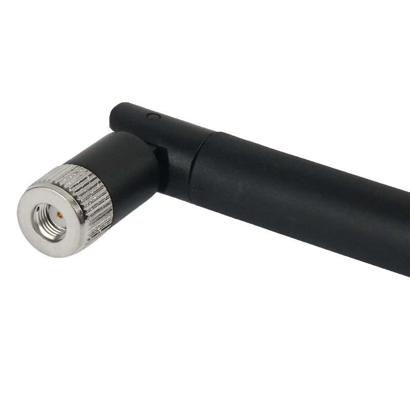 Wireless 7dBi RP-SMA Network Antenna(Black)