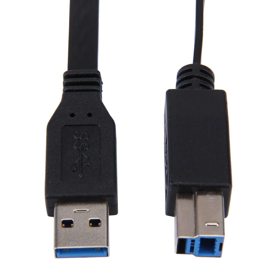 USB 3.0 AM to BM Cable, length: 1.8m(Black)