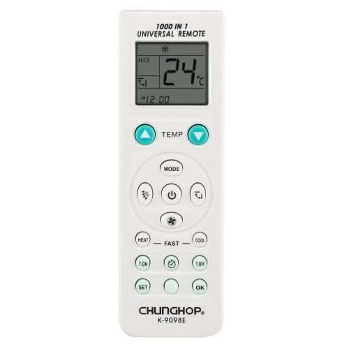 Chunghop Universal A/C Remote Control (K-9098E)(White)