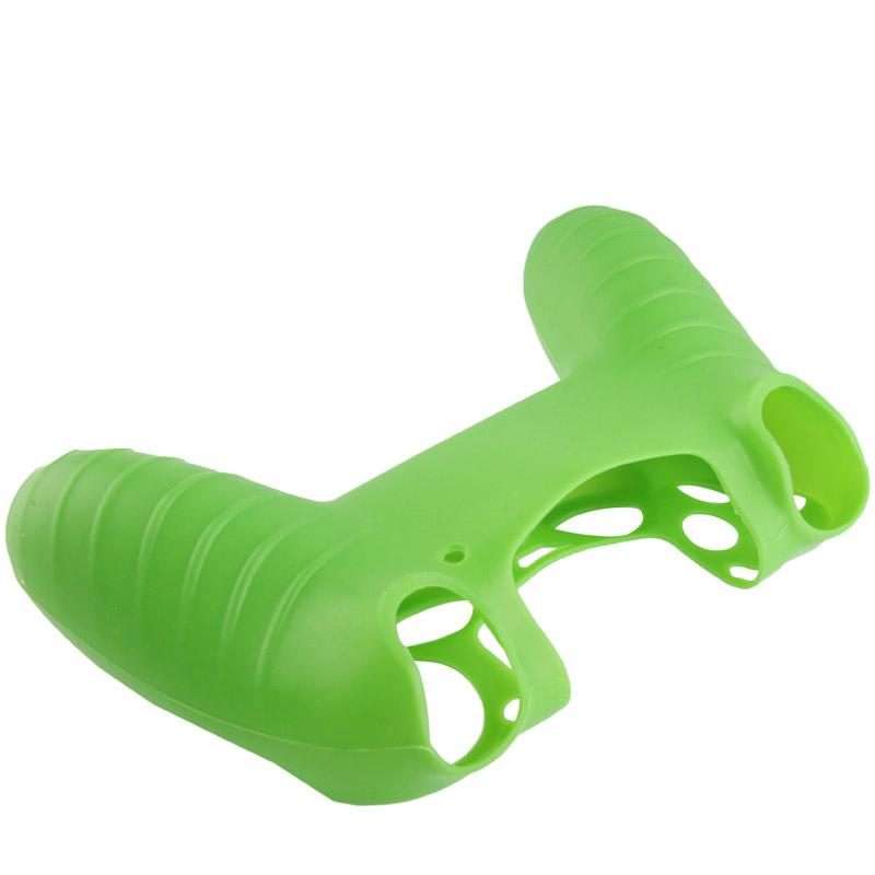 Flexible Silicone Protective Case for Sony PS4 Game Controller, Random Color Delivery