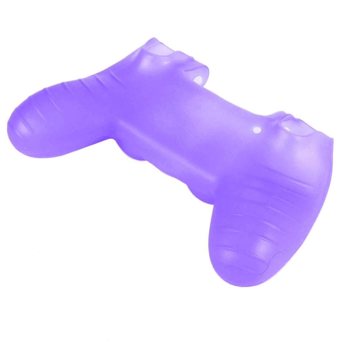 Flexible Silicone Protective Case for Sony PS4 Game Controller, Random Color Delivery