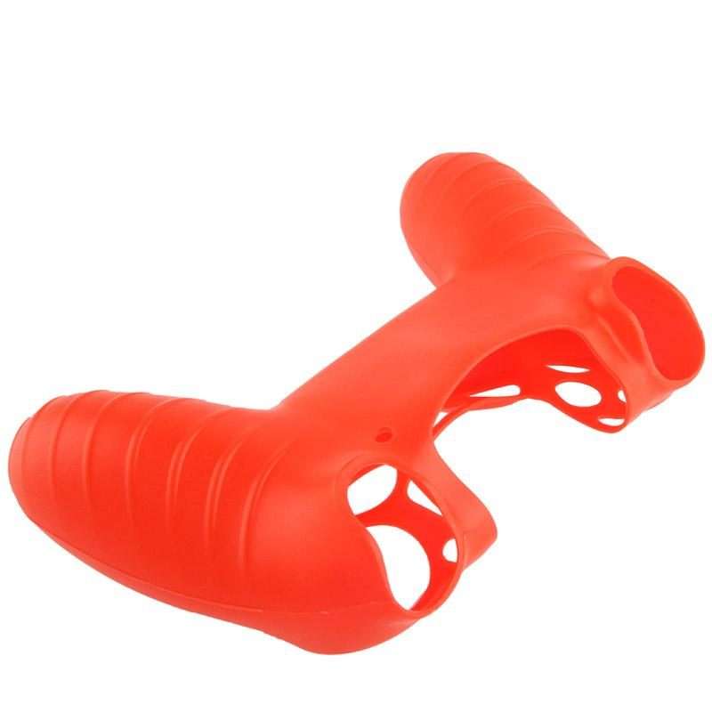 Flexible Silicone Protective Case for Sony PS4 Game Controller, Random Color Delivery