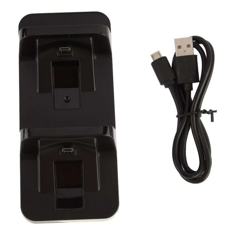 DOBE USB Dual Charger Dock Station for PS4 Wireless Controller (TP4-002)(Black)