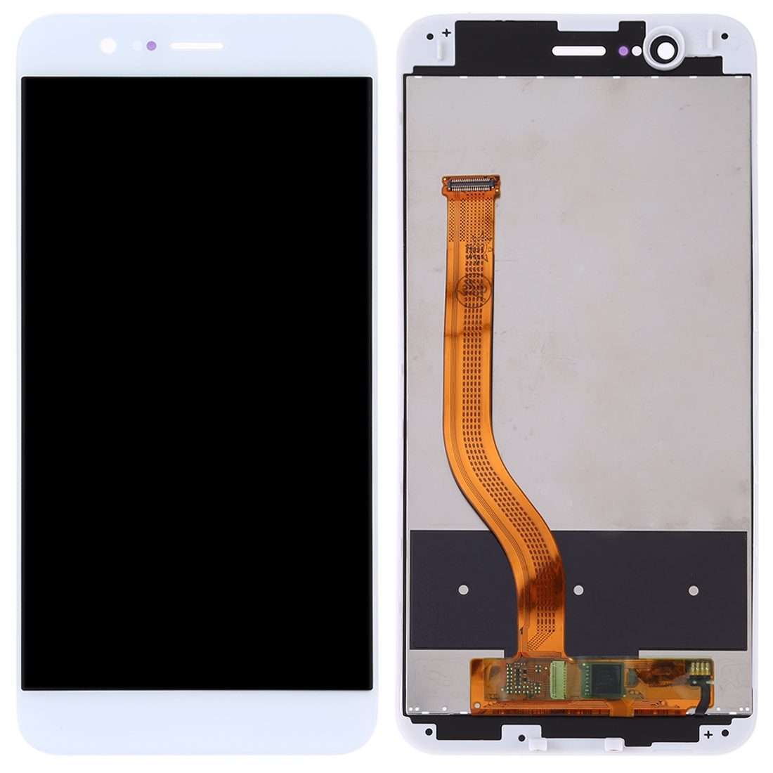 OEM LCD Screen for Huawei Honor V9 Digitizer Full Assembly with Frame (White)