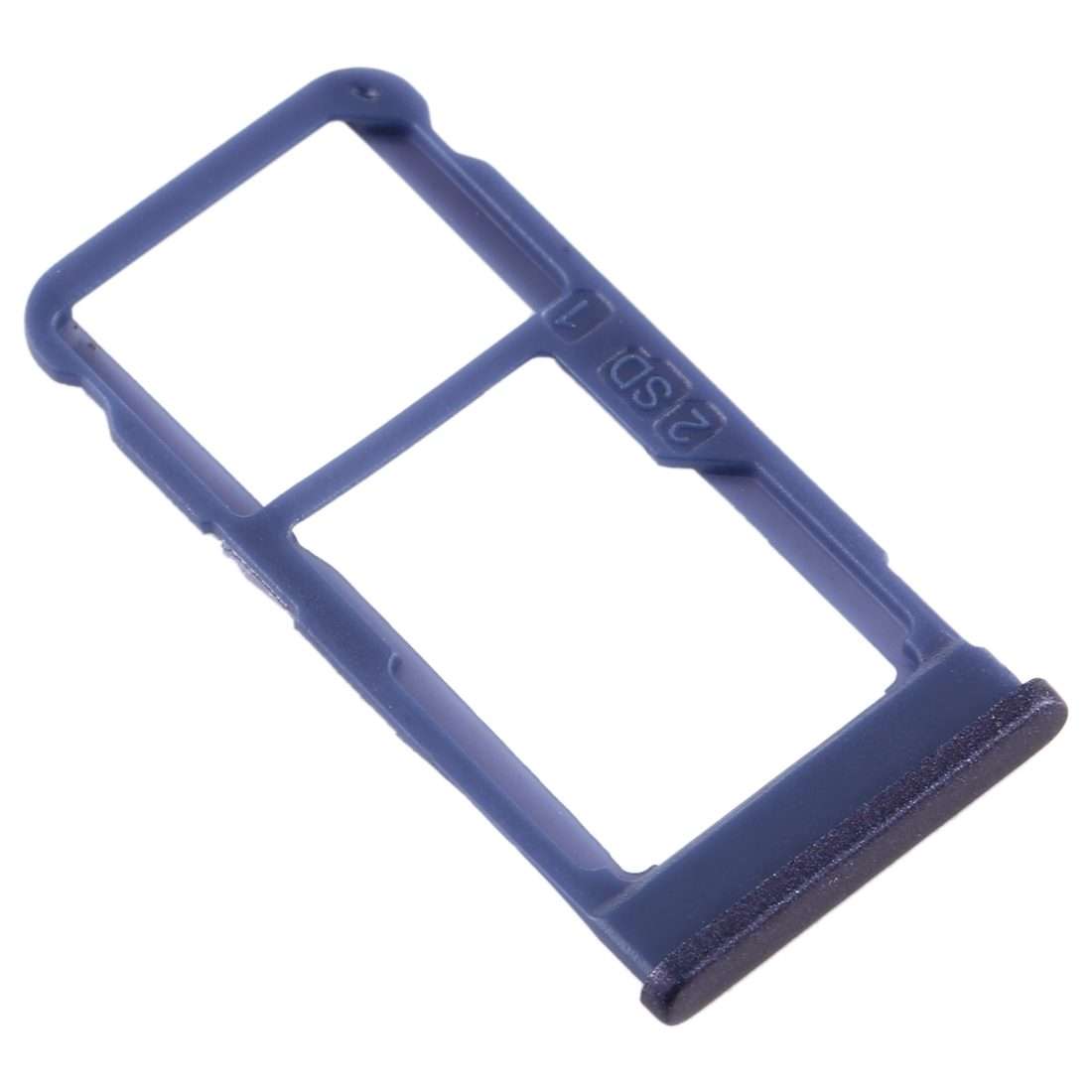 SIM Card Tray + SIM Card Tray / Micro SD Card Tray for Nokia 5.1 Plus / X5 TA-1102 TA-1 ... (Blue)