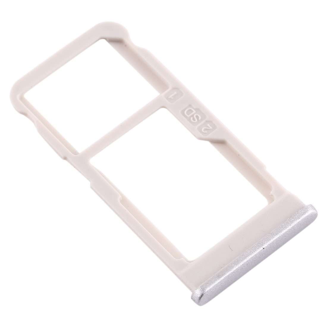 SIM Card Tray + SIM Card Tray / Micro SD Card Tray for Nokia 5.1 Plus / X5 TA-1102 TA ... (Silver)