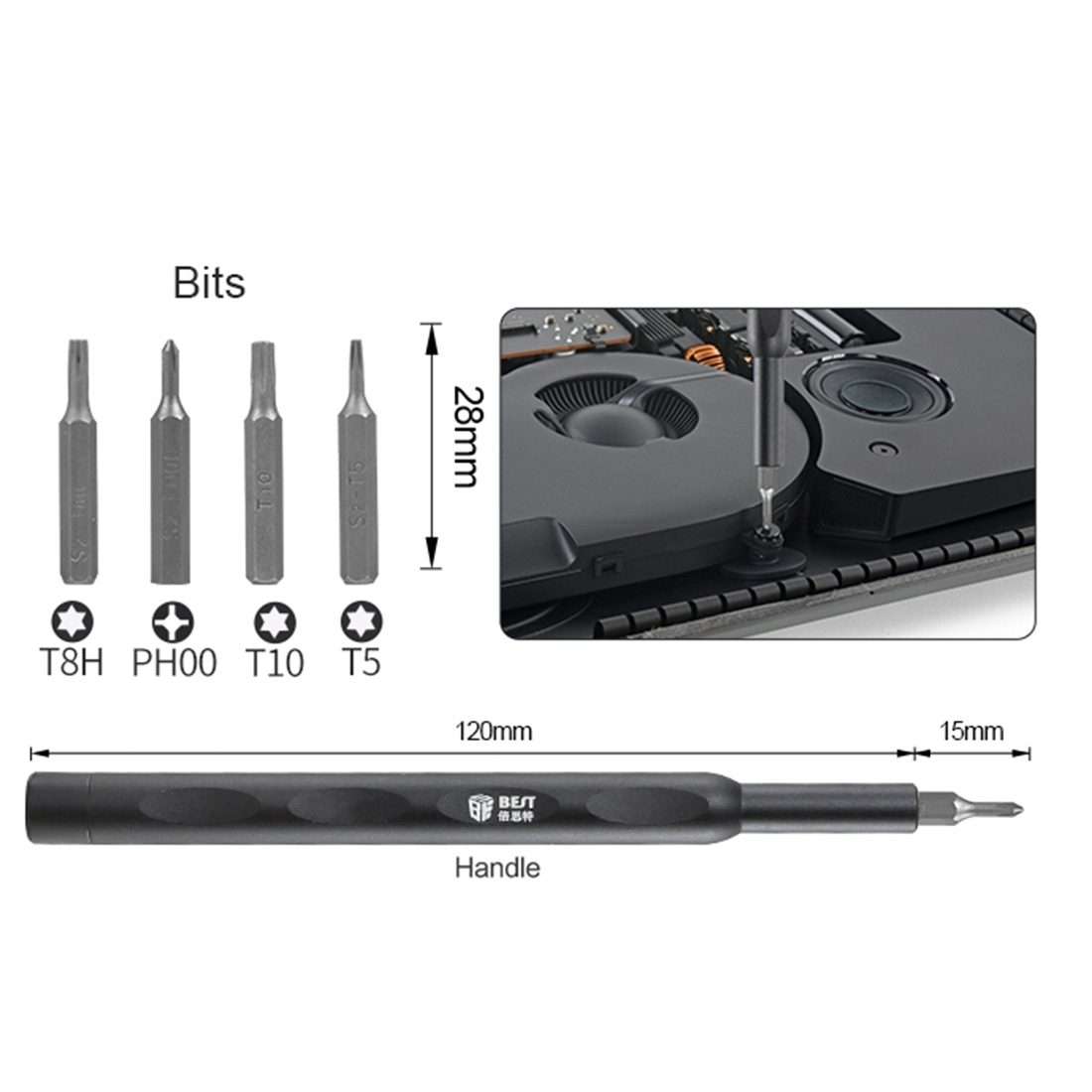 BEST BST-503 10 in 1 Multifunctional Precision and Convenient Quick Disassembly Tool Kit For iMac