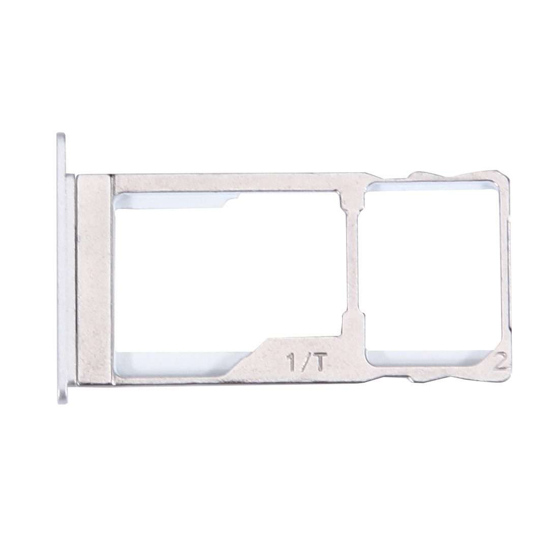 For Meizu Pro 5 SIM + SIM / Micro SD Card Tray (Silver)