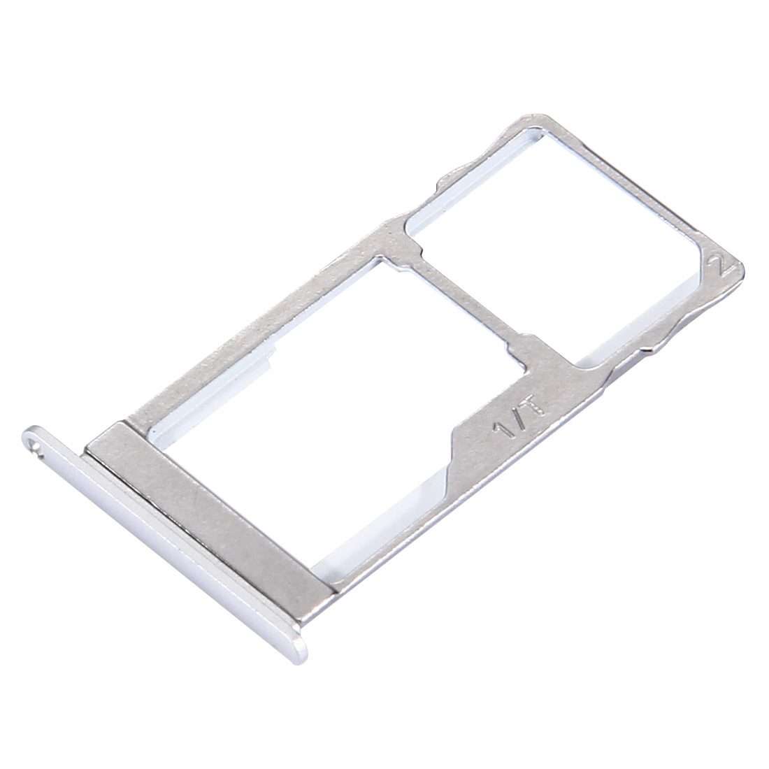For Meizu Pro 5 SIM + SIM / Micro SD Card Tray (Silver)