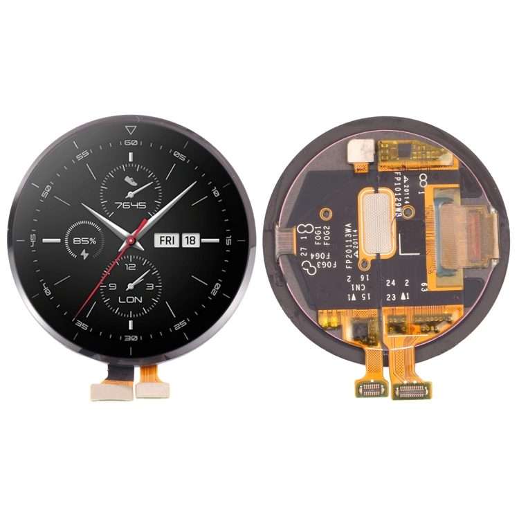 Original Sapphire Material LCD Screen and Digitizer Full Assembly for Huawei Watch GT 2 Pro VID-B1