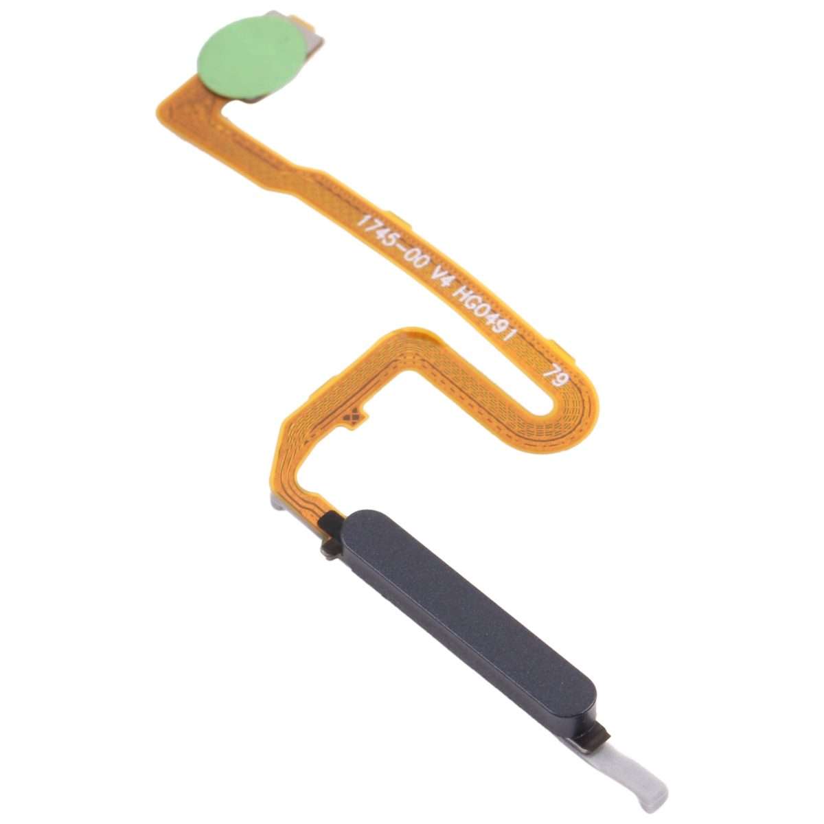Fingerprint Sensor Flex Cable for Xiaomi Redmi Note10 Pro(India) / Redmi Note 10 Pro M ... (Black)