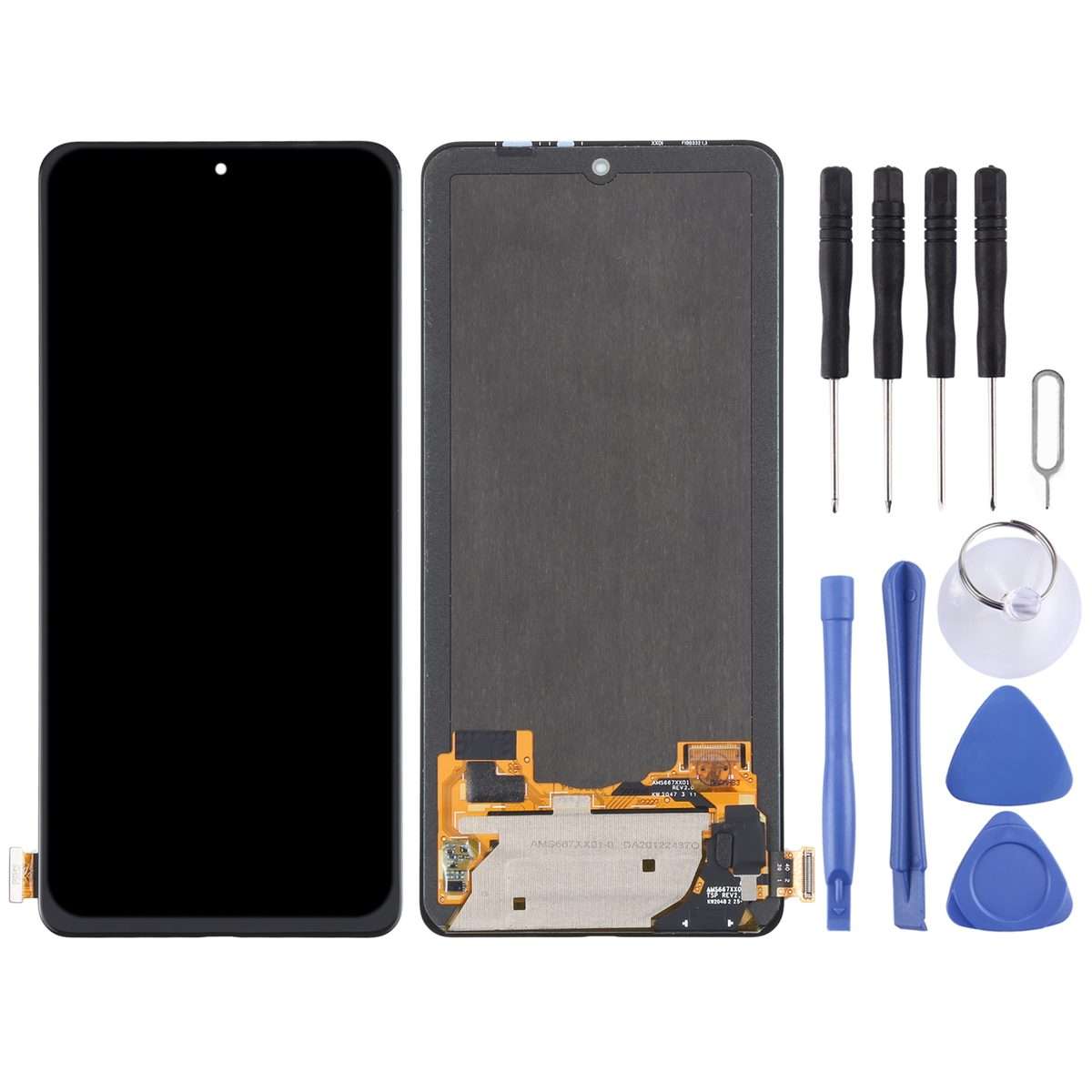 Super AMOLED Original LCD Screen and Digitizer Full Assembly for Xiaomi Black Shark 4 / Black Shar